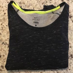 Nike Dri-Fit Lightweight Fleece Neon Fleck, Size L